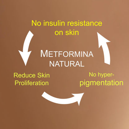 Metformina Natural - Crema para Aclarar Manchas en la Piel de Cara, Cuello y Cuerpo (crema para 2 meses) Dr Salomon
